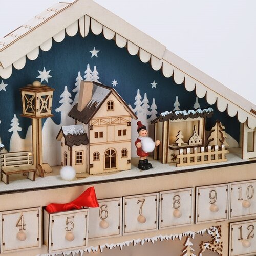  Brilagi - LED adventski kalendar LED/2xAA u obliku bora Slike