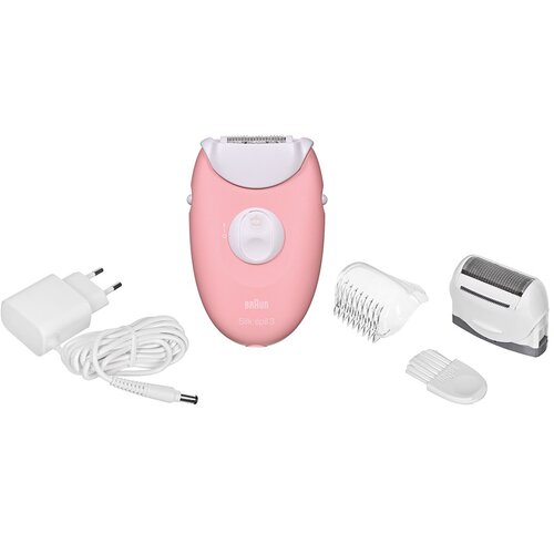 Braun Silk-&eacute;pil 3 SE3-277 Epilator, White and Pink Cijene