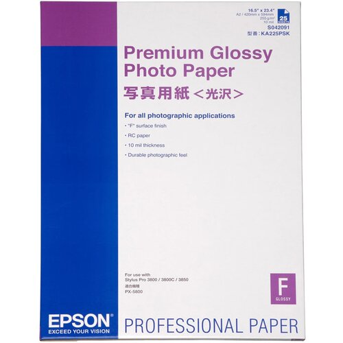 Epson Foto papir C13S042091, A2, 25 listov, 255 gramov Cene
