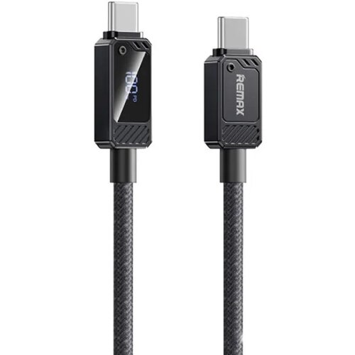 Remax data kabl suxien tip c na tip c RC-C069 100W, 1.2m crni Cene