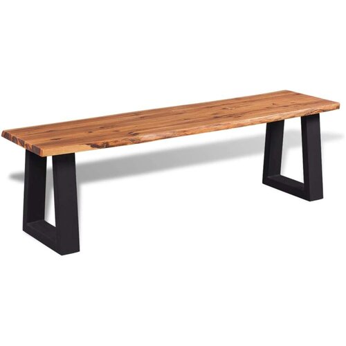  Klupa od masivnog bagremovog drva 145 cm Cene