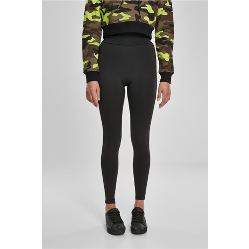Urban Classics Women&amp;#039;s high-waisted leggings 2 packs black+black Slike