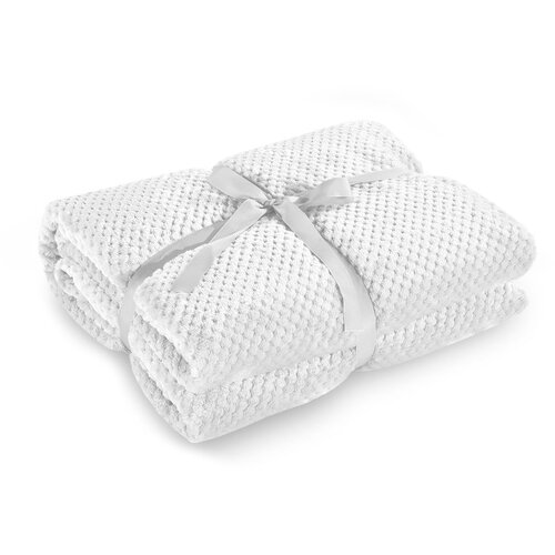 DecoKing Bijela deka od mikrovlakana Henry, 170 x 210 cm Slike