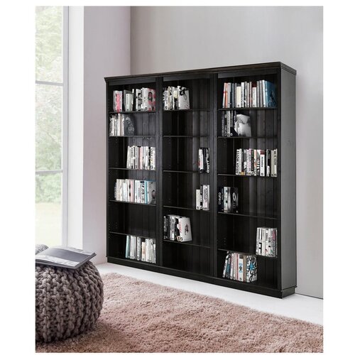 St&amp;oslash;raa Rjav regal iz masivnega bora 222x223 cm Anita &amp;ndash; Slike