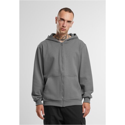 Urban Classics Men&amp;#039;s zip-up hoodie Cozy gray Slike