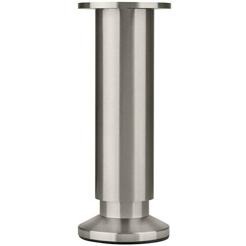 WALTECO Teleskopska noga za namještaj (Š x D: 3,8 x 3,8 cm, Promjer: 3,8 cm, Podešavanje po visini: 15 cm - 16,5 cm, Nosivost: 250 kg, Aluminij, Nikal) Cijene