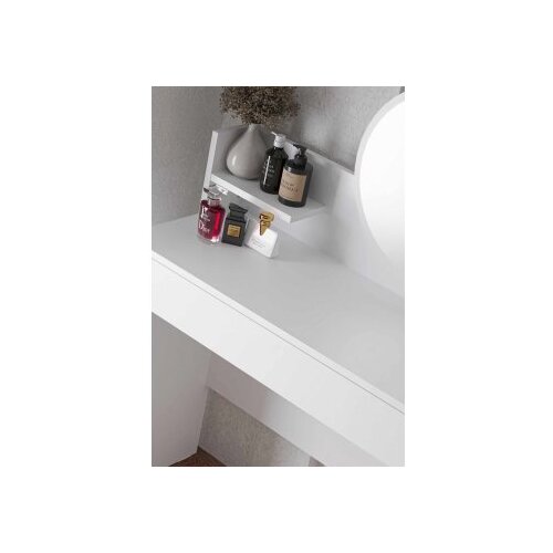 Hanah home Stol za &amp;scaron;minkanje Harmony Mini Okrugli, 90 x 40 x 133 cm, Bijeli Slike