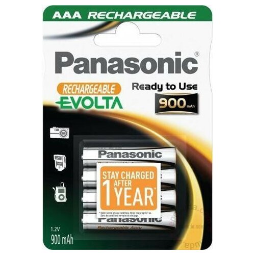 Panasonic HHR-4XXE/4BC- 4×AAA punjive 900 mAh baterija Slike