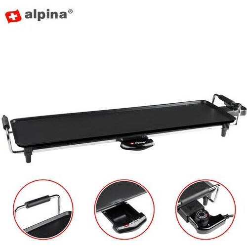 Alpina električni žar Teppanyaki GRILL ED-ALP-TEPP1800 Cene