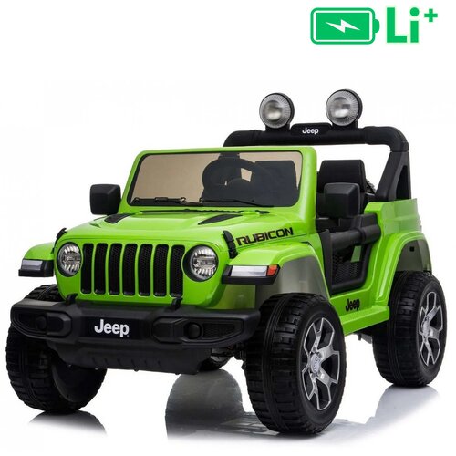 Beneo 12V JEEP Wrangler RUBICON 4x4 Li - auto na akumulator, zeleni Cene
