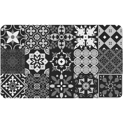 Douceur d intérieur Crni tepih od PVC-a 45x75 cm Salou – Cijene