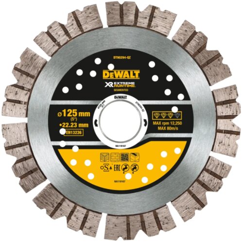 Dewalt DT90294 Extreme Runtime dijamantska rezna ploča 125x22.2mm Cene