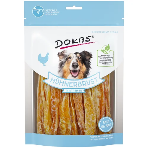 Dokas grickalice - Trake pilećih prsa 3 x 250 g