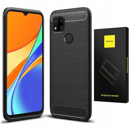 Spacecase ETUI ZA XIAOMI REDMI 9C 10A CARBON, (21967314) Cene
