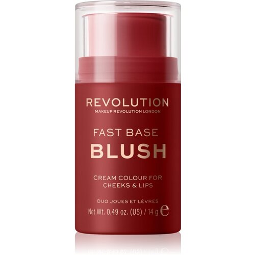 Makeup Revolution Fast Base toniran balzam za ustnice in lica odtenek Spice 14 g Cene