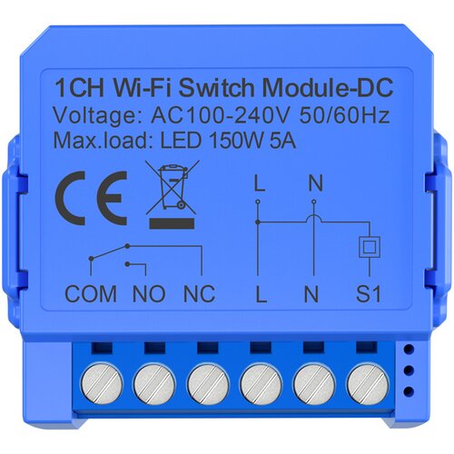 Avatto WSM16-DC-1 PAMETNI DOM WI-FI RELE S SUHIM KONTAKTOM IN PODPORO ALEXA, (5000261601) Cene