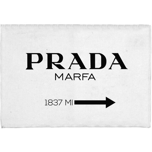 Really Nice Things belo-črna kopalniška preproga 60x40 cm prada - really nice things Cene