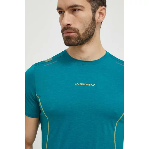 La Sportiva Športna kratka majica Tracer zelena barva, P71733733