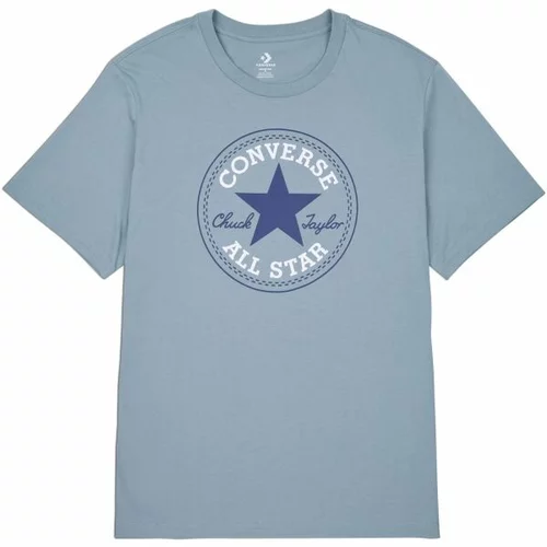 Converse STANDARD FIT CENTER FRONT CHUCK PATCH CORE TEE Uniseks majica, svjetlo plava, veličina