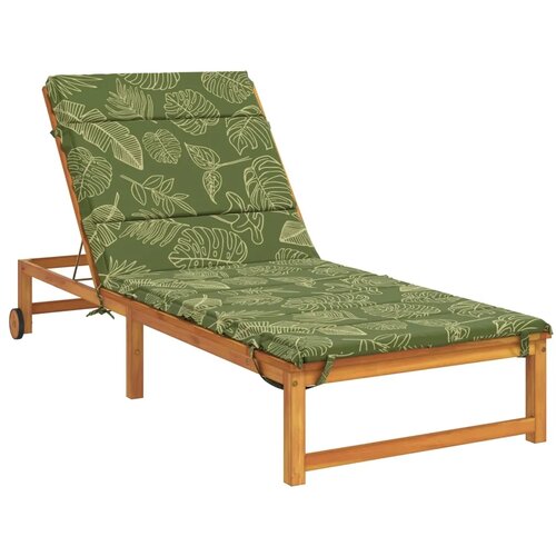  Jastučić za ležaljku GEMERT 100% poliester Dizajn lista - Dezen s listom 200 x 90 x 3 cm Poliester Slike