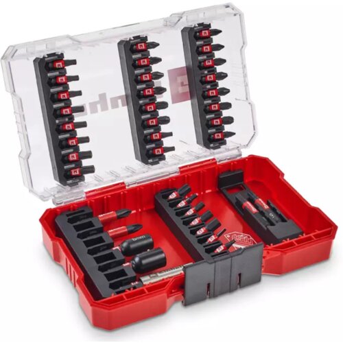 Einhell M-CASE 39 kom set Impaktor nastavaka i nasadnih ključeva E6.3 1/4&amp;quot; Slike