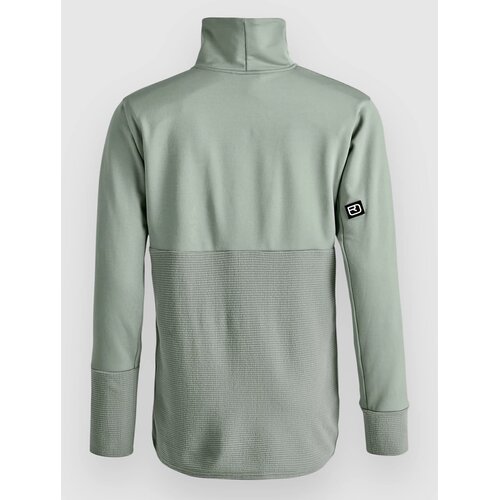 Ortovox Fleece Cord Long Sleeve T-Shirt green sage 63101 Slike