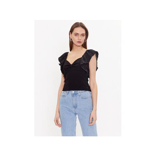 Guess Bluza Raina W3GP38 K8RT2 Črna Regular Fit Slike