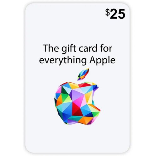 Apple iTunes darilna kartica za 25 USD Cene