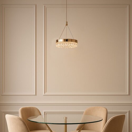 Toolight Viseća LED lampa LHJ097-CP GOLD Slike