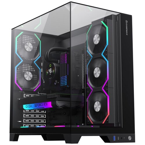  GameMax Infinity Pro BK Midi Tower Black Slike