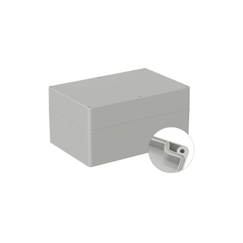 TRU COMPONENTS univerzalno kućište 240.3 x 160.3 x 120 abs svijetlosiva (ral 7035) 1 St. Cijene
