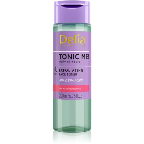 Delia Cosmetics Tonic Me! nežni eksfoliacijski tonik za noč 200 ml Cene