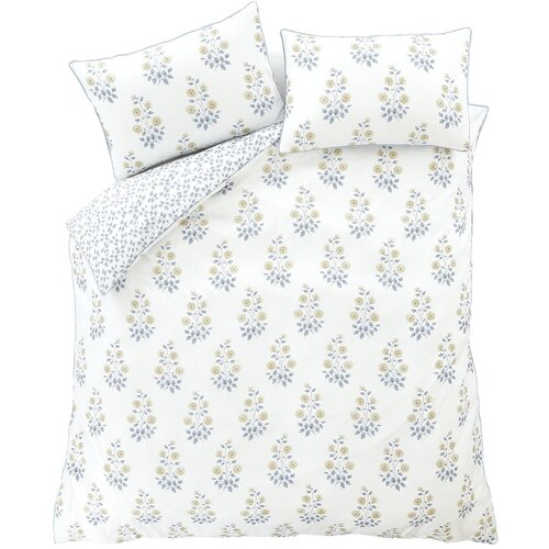 Bianca Bela posteljnina za zakonsko posteljo iz damasta 200x200 cm Eloise Floral – Cene