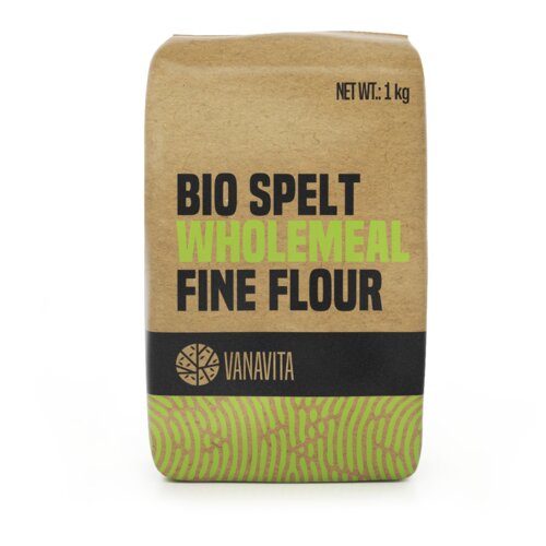 VanaVita bio glatko integralno speltino brašno 1000  g Cene