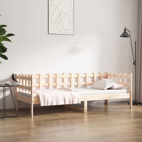  Dnevni krevet bez madraca 90 x 200 cm od masivne borovine Slike