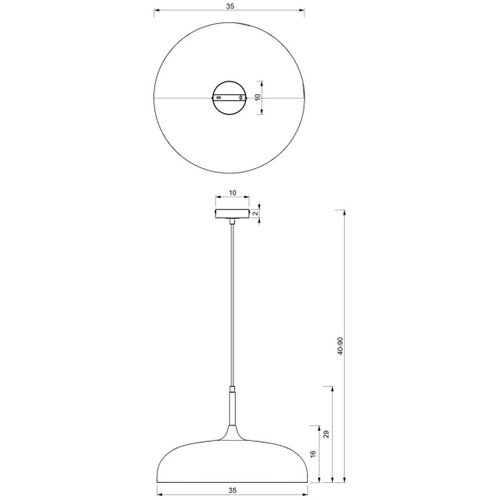  Brilagi - Visilica na sajli ABRAHAM 1xE27/60W/230V prečnik 35 cm plava Slike