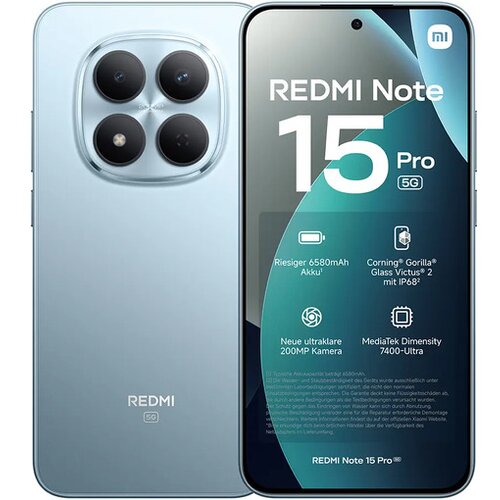Xiaomi REDMI Note 15 Pro 5G Glacier Blue 8/512GB, (5000117039) Cene