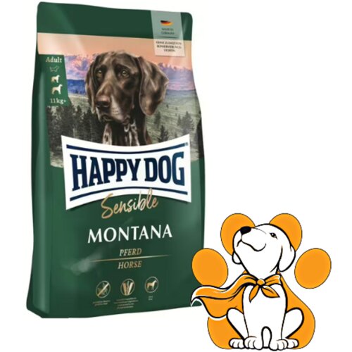 Happy Dog Sensible Montana Horse 10kg, Suva Hrana Za Osetljive Pse Slike