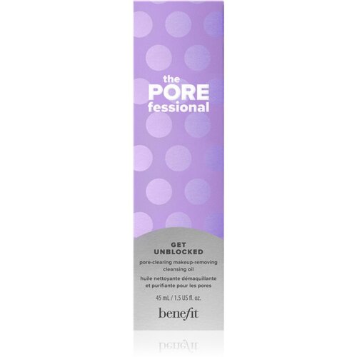 Benefit The POREfessional Get Unblocked Mini čistilno olje za odstranjevanje ličil za glajenje kože in zmanj&amp;scaron;anje por 45 ml Slike
