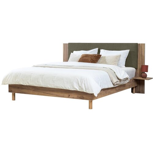 Bobochic Paris Zeleni bračni krevet s podnicom 160x200 cm Lior – Cijene