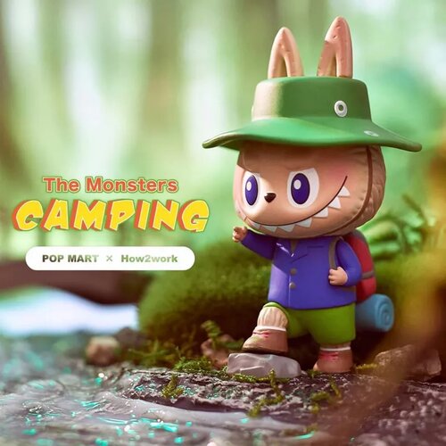 Pop Mart the monsters camping series blind box (single) Slike