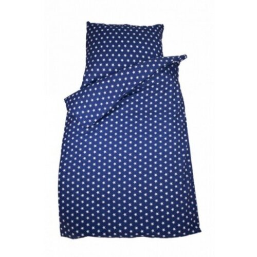 Posteljina 160X110cm navy stars Slike