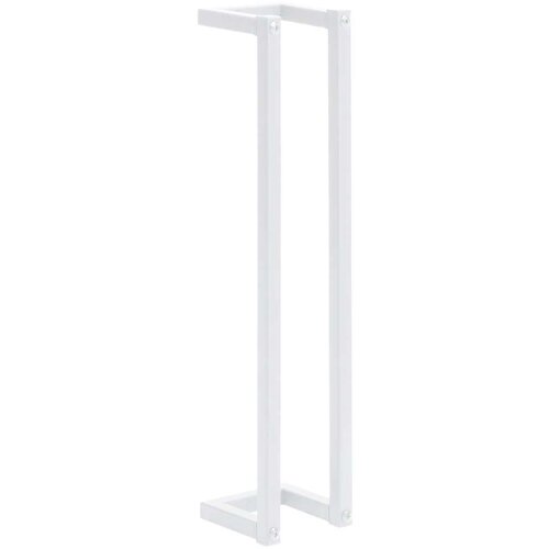 VidaXL stalak za ručnike bijeli 12,5 x 12,5 x 60 cm čelični Slike