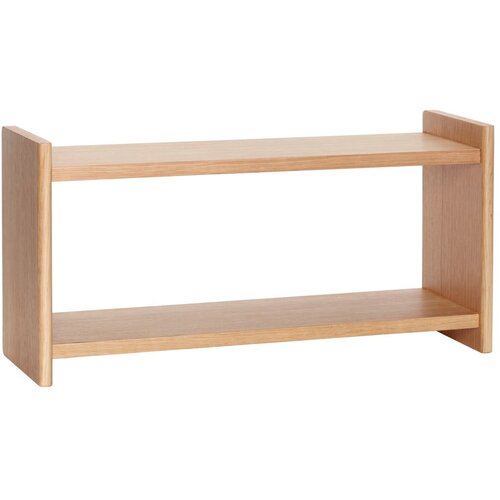 H&amp;uuml;bsch Polica s vi&amp;scaron;e razina u dekoru hrasta u prirodnoj boji 62 cm Less &amp;ndash; Slike