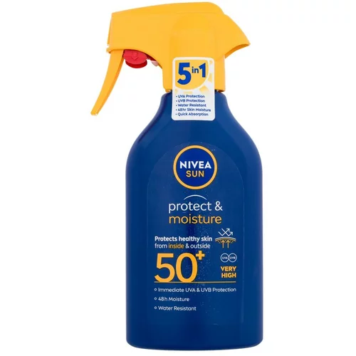 Nivea Sun Protect & Moisture hidratantni sprej za sunčanje SPF 50+ 270 ml