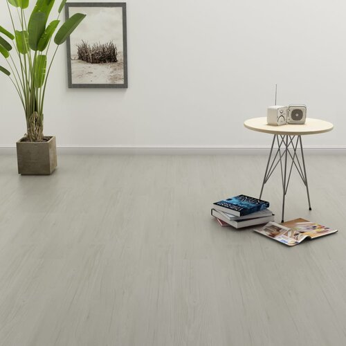 VidaXL Samoljepljive podne obloge 4,46 m&amp;sup2; 3 mm PVC svjetlosive Slike