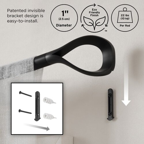 Umbra Željezna pro&amp;scaron;iriva karni&amp;scaron;a 107 - 305 cm Loop &amp;ndash; Slike