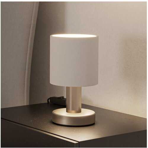 Eglo 31841 - Stona lampa MONTETTO 1xE14/40W/230V bela/matni hrom Cene