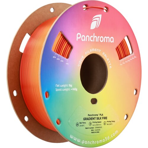 Polymaker Panchroma&amp;trade; PLA Gradient Silk Fire - 1,75 mm / 1000 g Slike