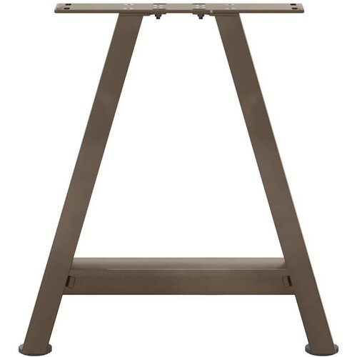  Noge za klub stolić A-oblika 2 kom 50 x (42-43) cm čelik - Prirodna 50 x (42-43) cm 1 Slike